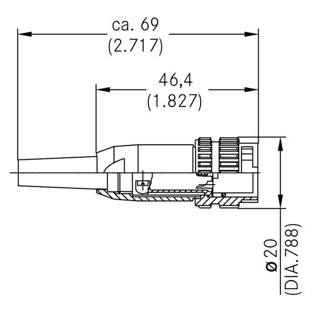T 3328 991 Amphenol Tuchel Industrial  Gruppi di connettori circolari